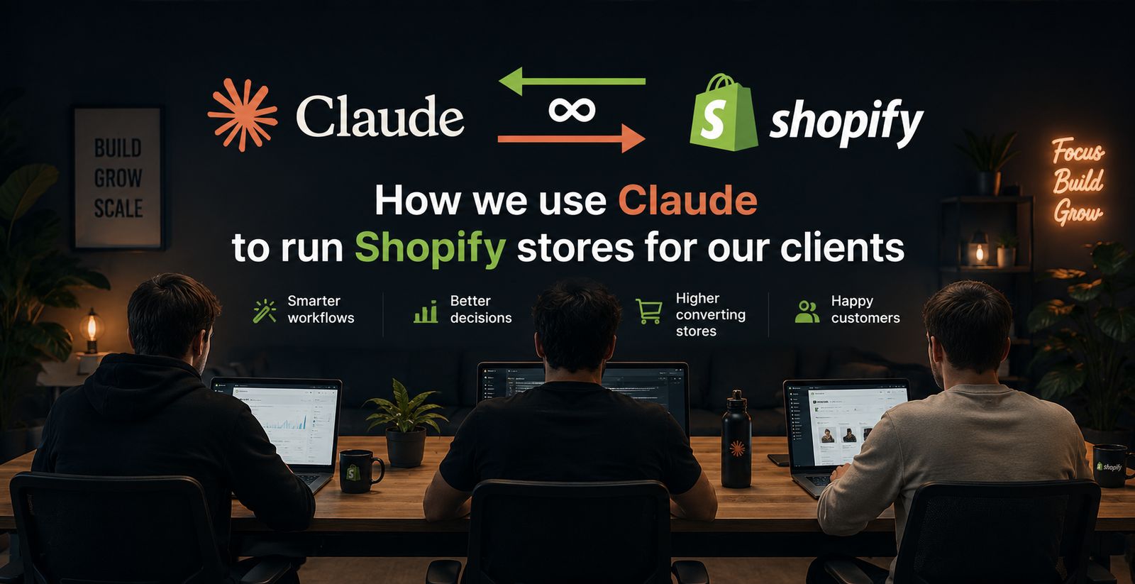 How we use Claude to run Shopify stores