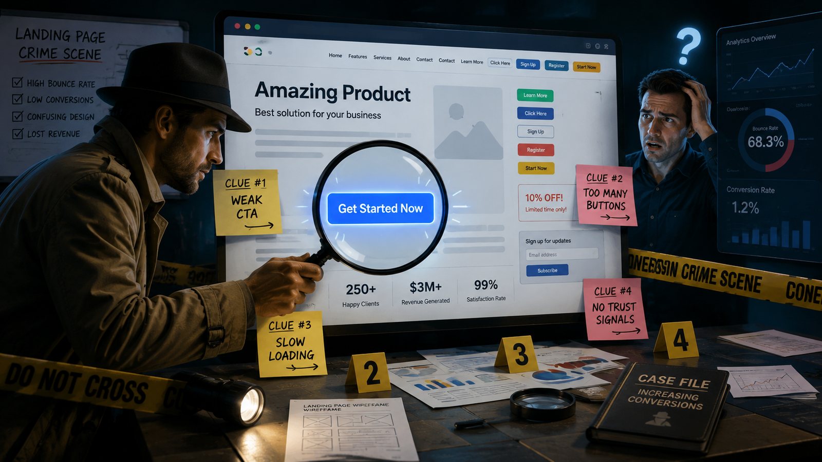 Landing page design that converts: the rules that hold up