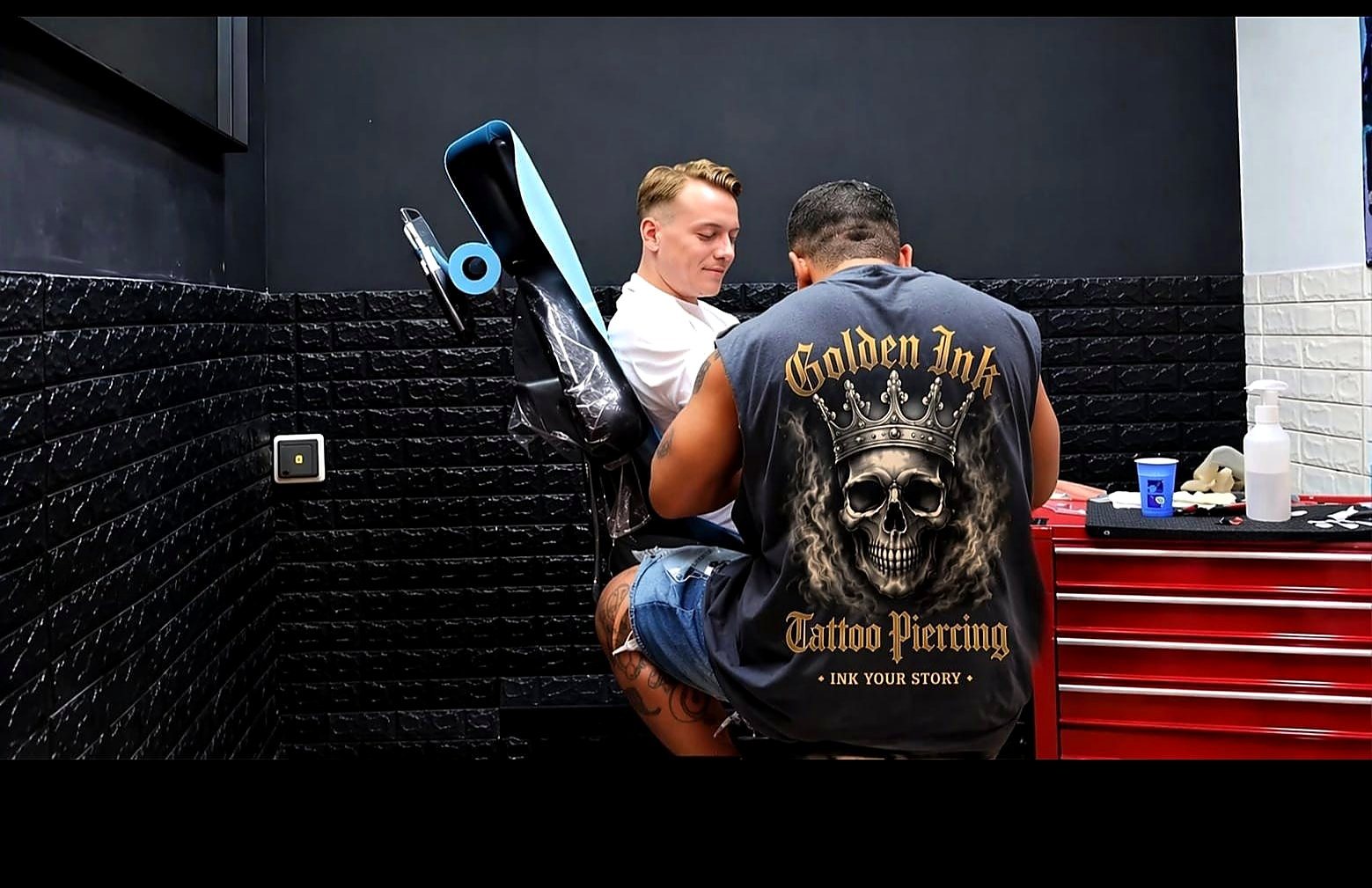 Golden Ink tattoo studio in Jávea